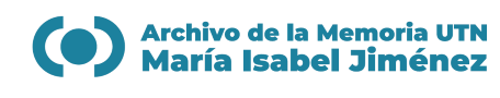 Archivo de la Memoria UTN: Ingeniera María Isabel Jiménez